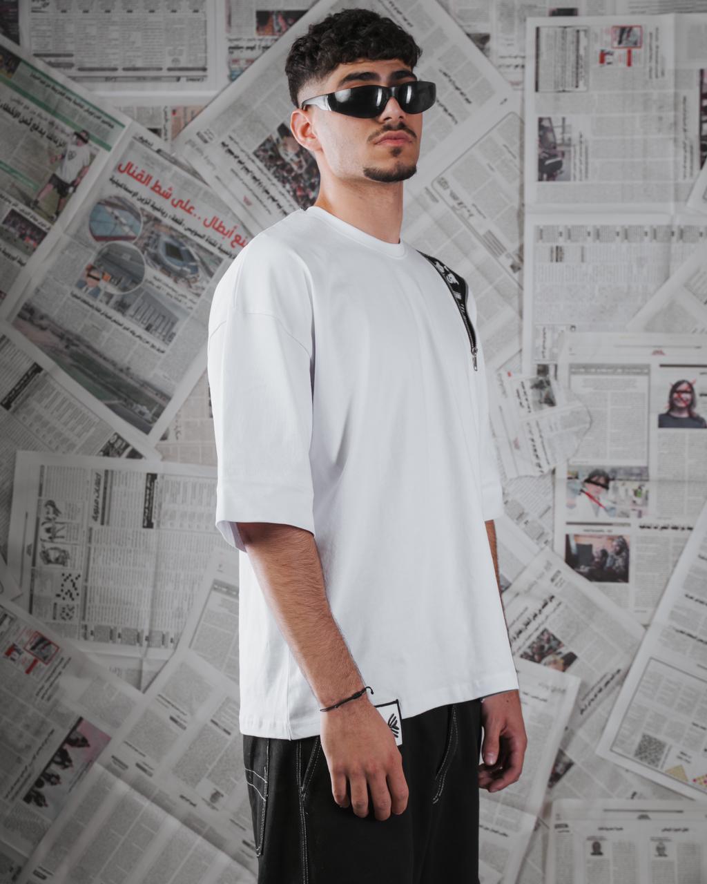 White News Flash Tee