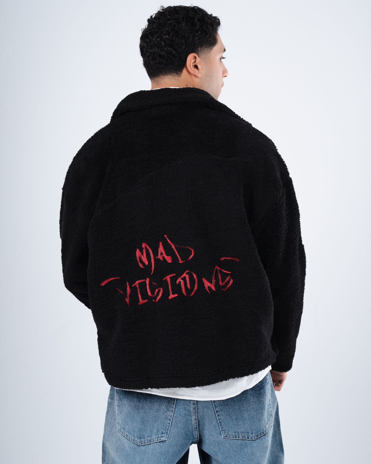 BLACK MAD-TED JACKET