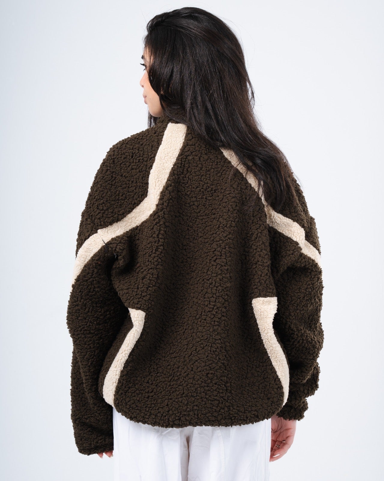 DOUBLE-STAR FLEECE CREWNECK