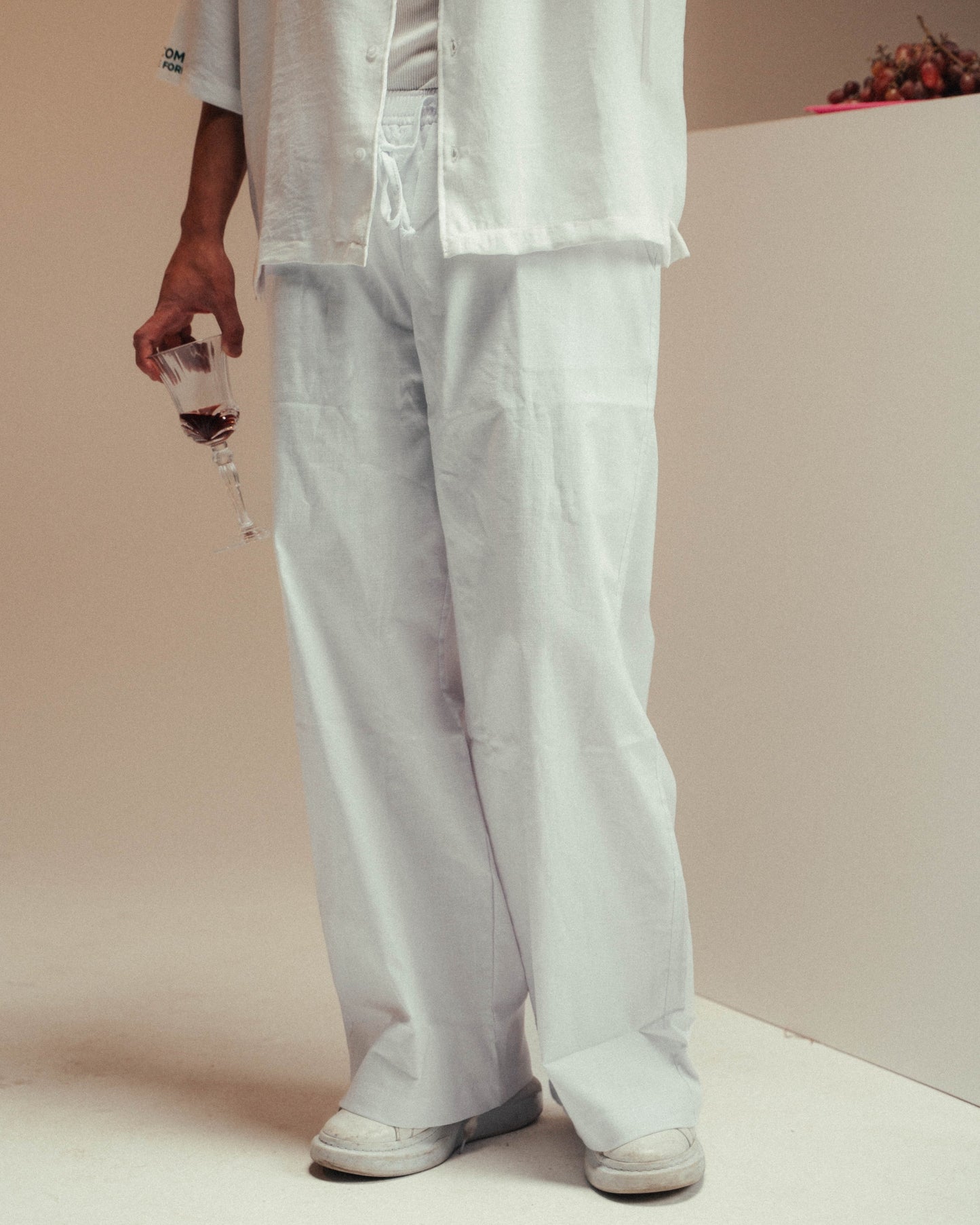 White Linen Pants