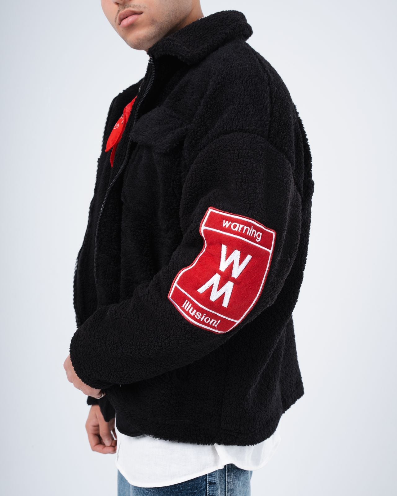 BLACK MAD-TED JACKET