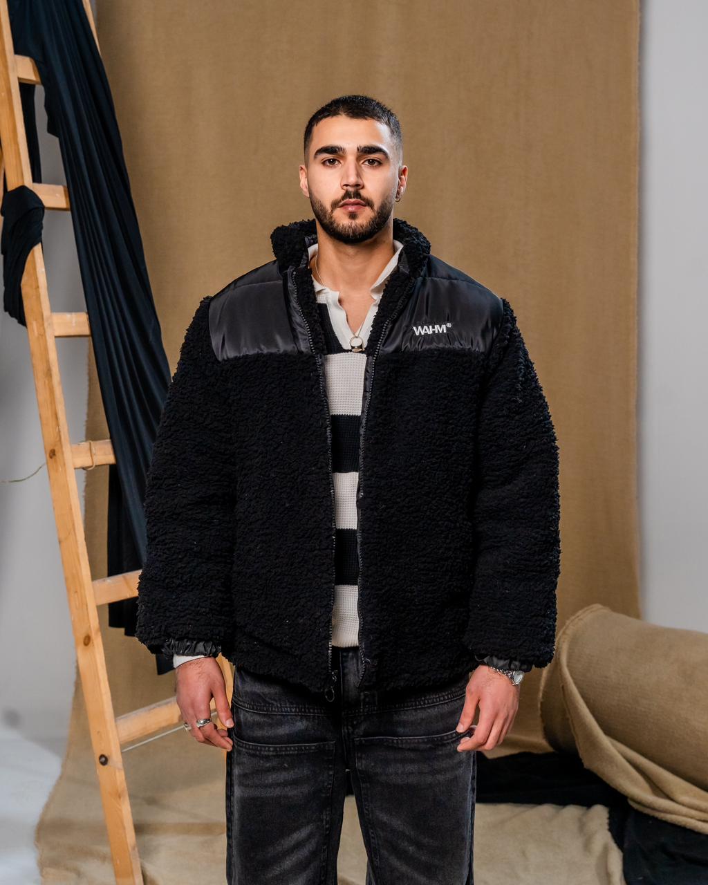 Black Double-Deal Jacket