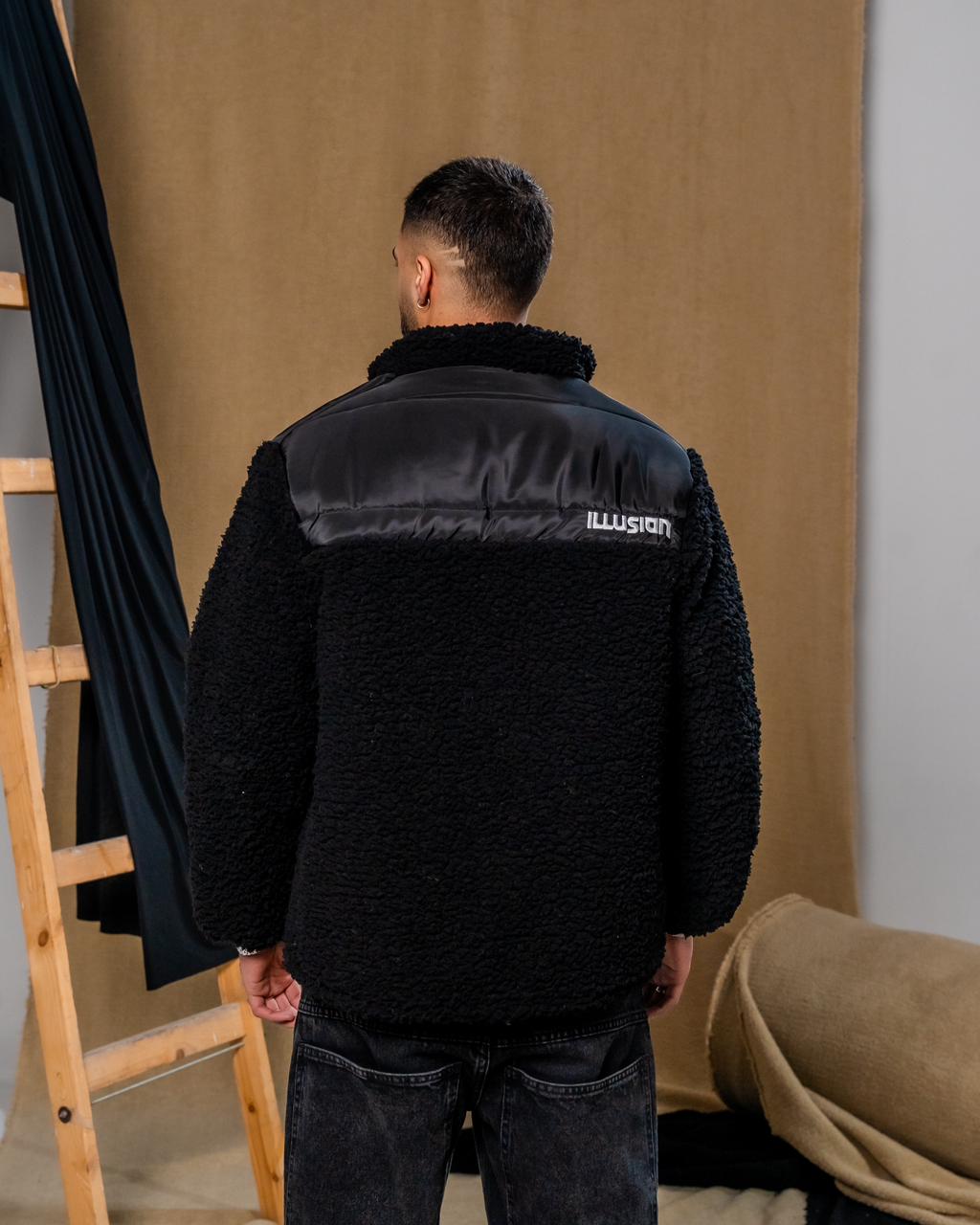Black Double-Deal Jacket
