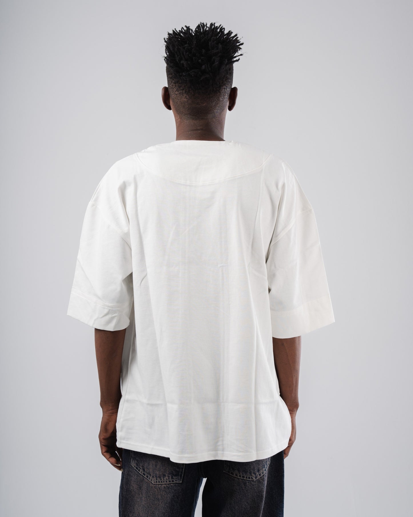 Double zipper tee.