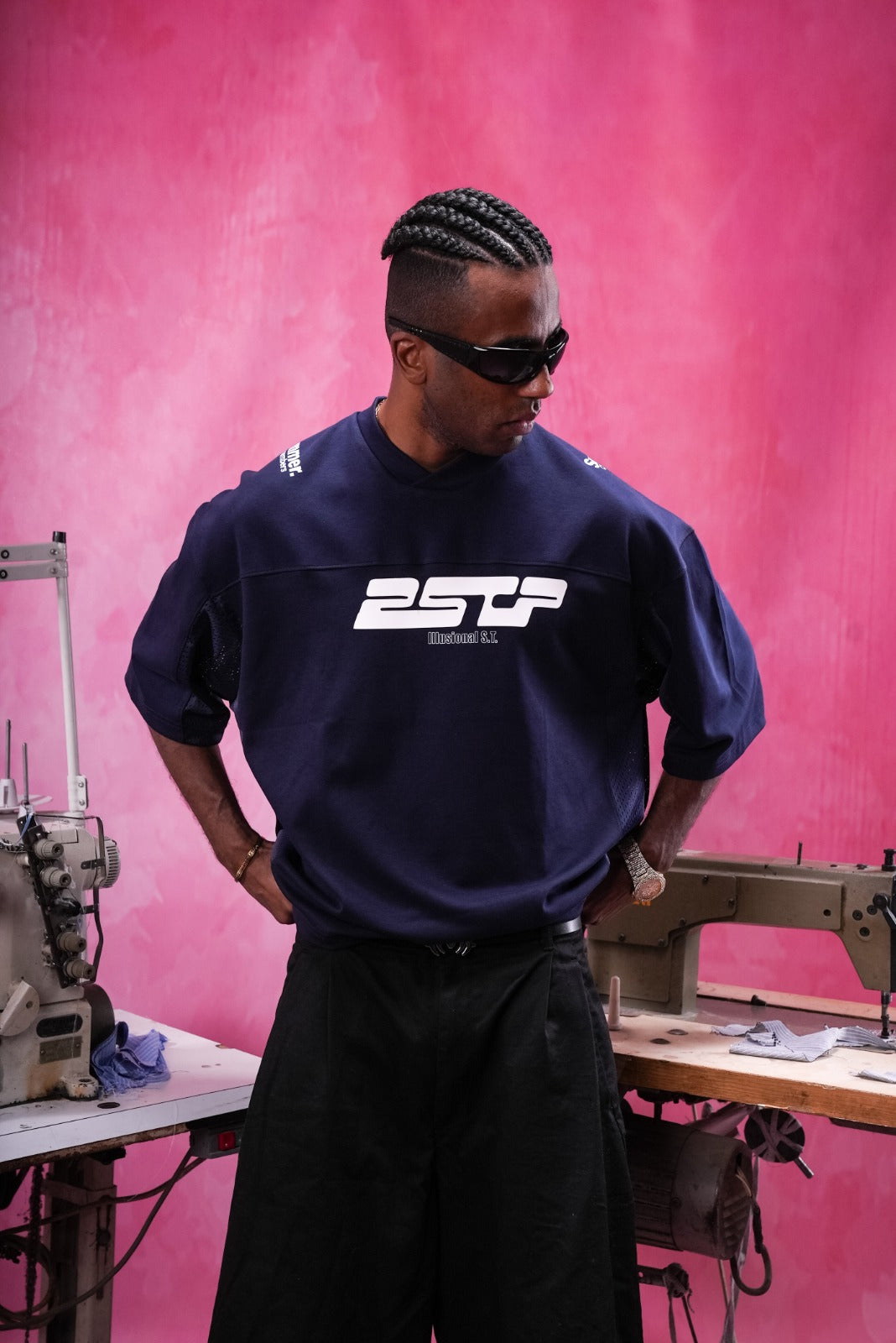 Navy Jersey Tee