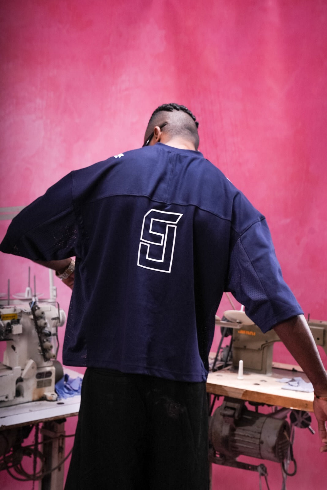 Navy Jersey Tee